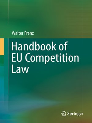 cover image of Handbook of EU Competition Law